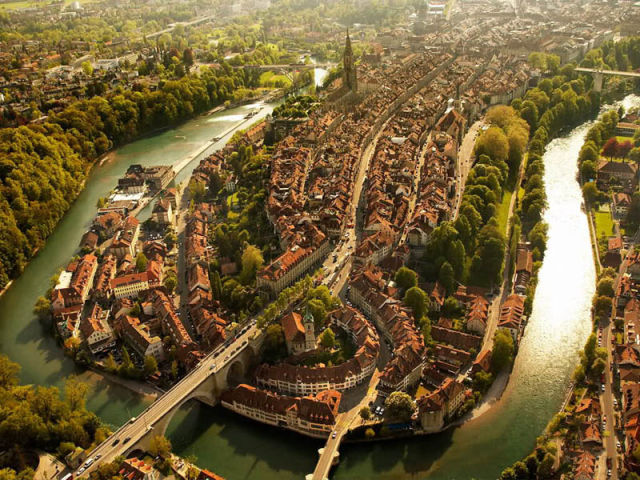 Image 48 -- Beautiful Bern from above